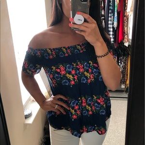 Old Navy Crinkle Crepe Blouse
